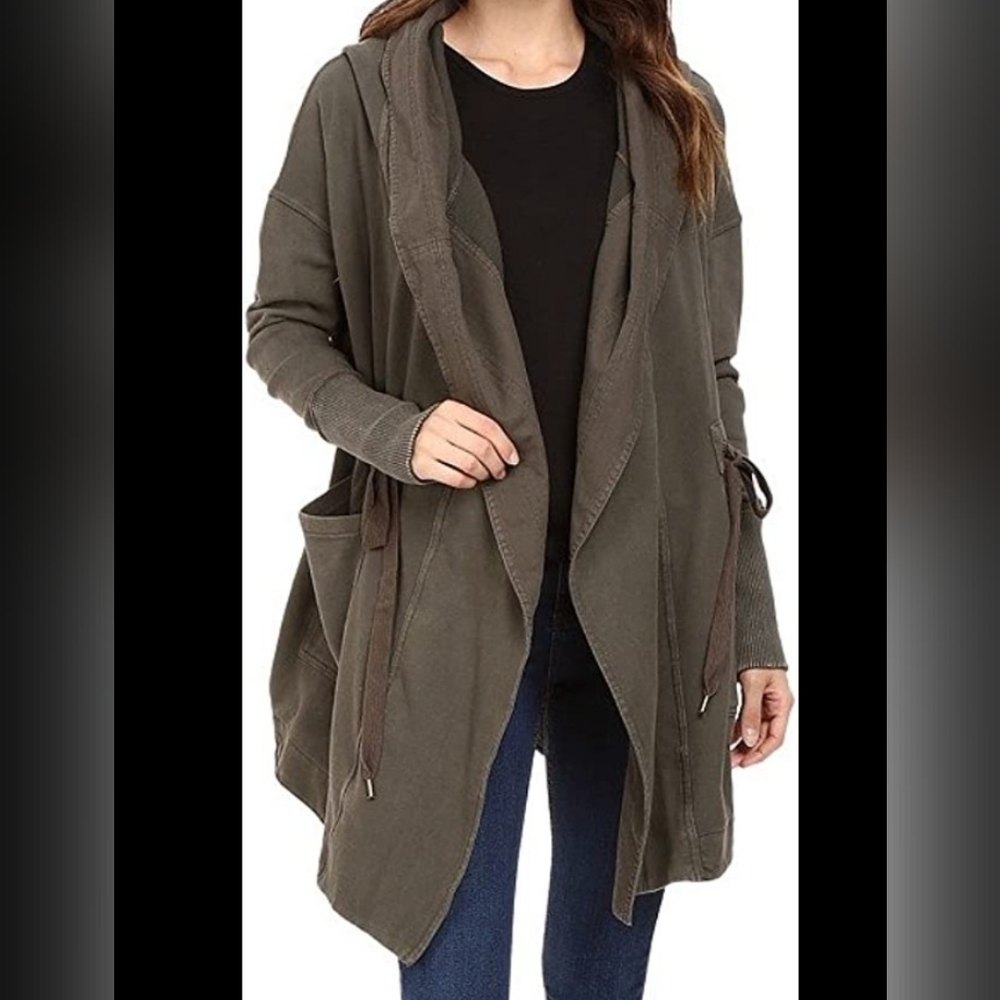Free people Brentwood Cardi BLACK